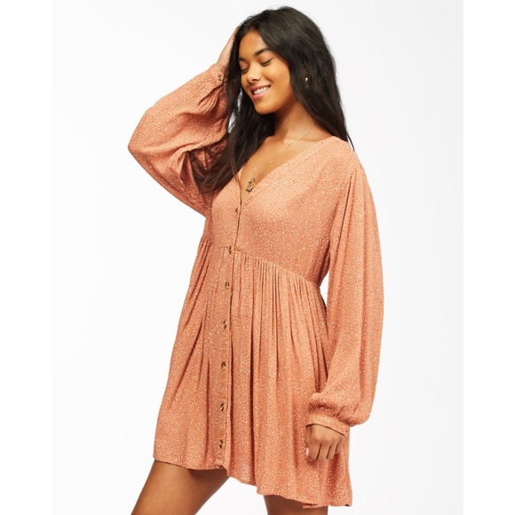 Billabong Babydoll Dress - Picture 1 of 5